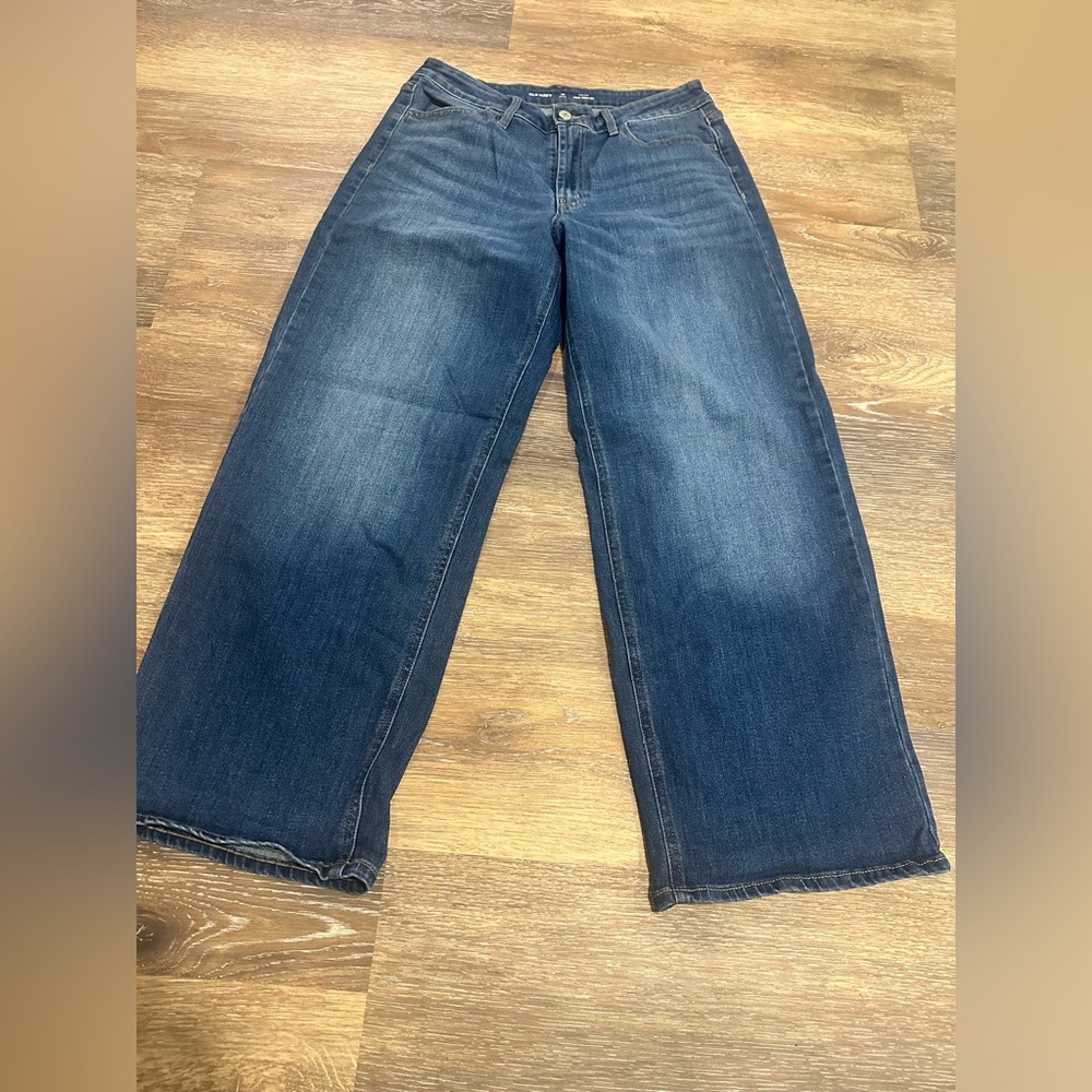 Old Navy Dark Blue WOW Wide Leg Jeans